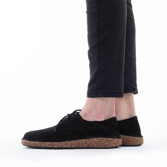Birkenstock | Shoes | Birkenstock Gary Black Suede Us7 Men Us9 Women |  Poshmark